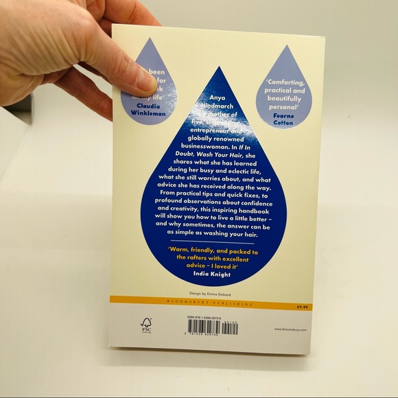 NWT Anya Hindmarch If In Doubt, Wash Your Hair: The Sunday Times bestseller - Picture 4 of 4